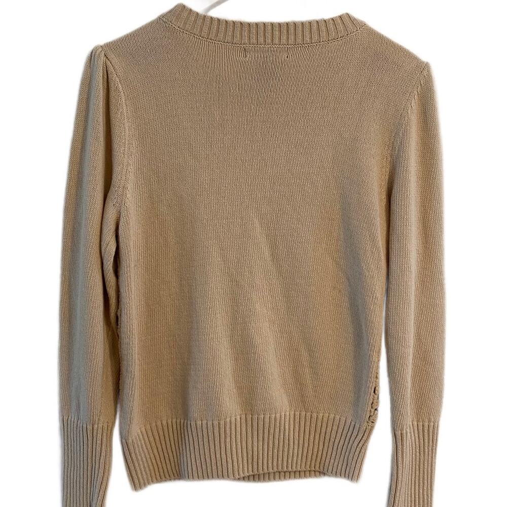 Design 365 Patchwork Front Long Sleeve Sweater Si… - image 2